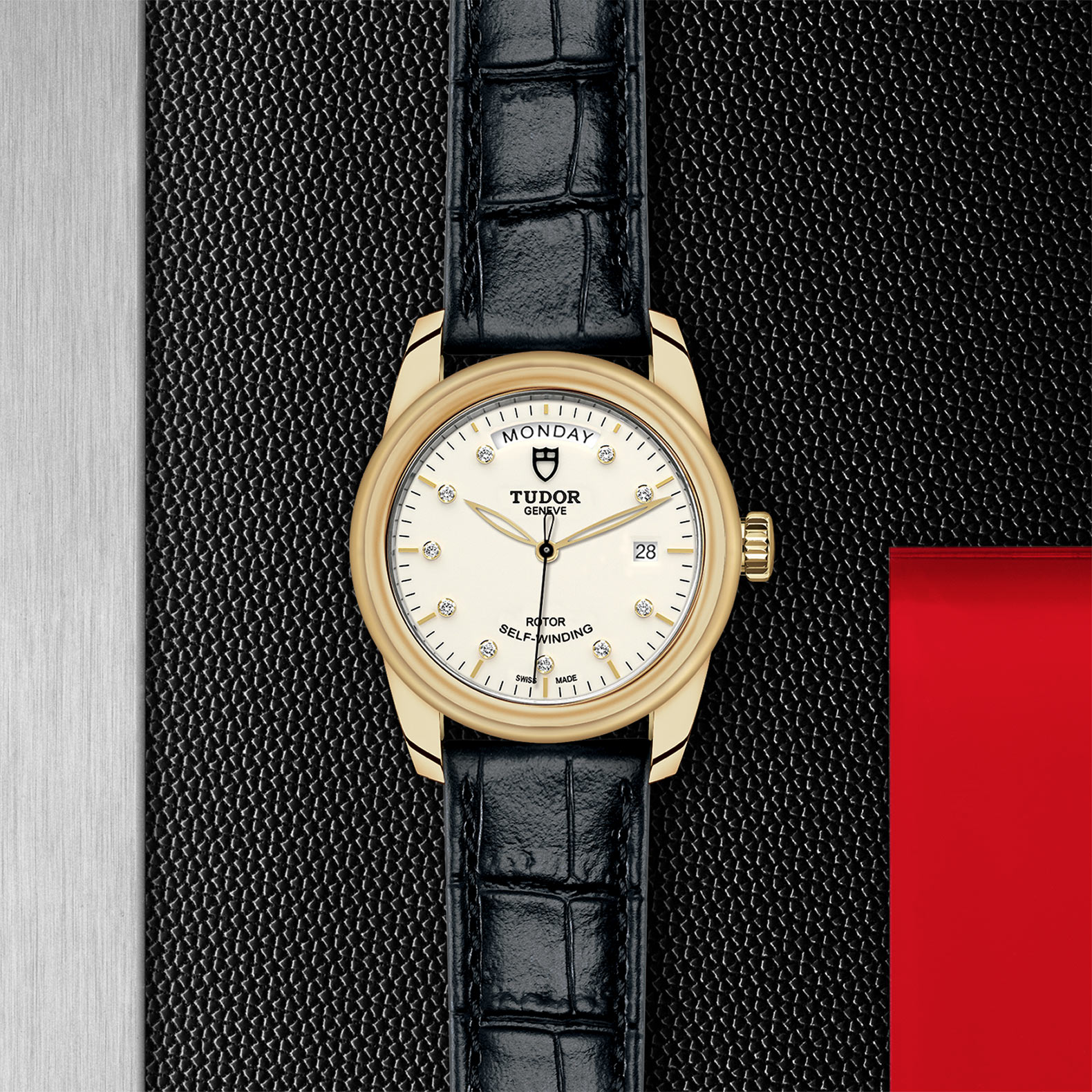 Tudor Glamour Date+Day M56008-0023