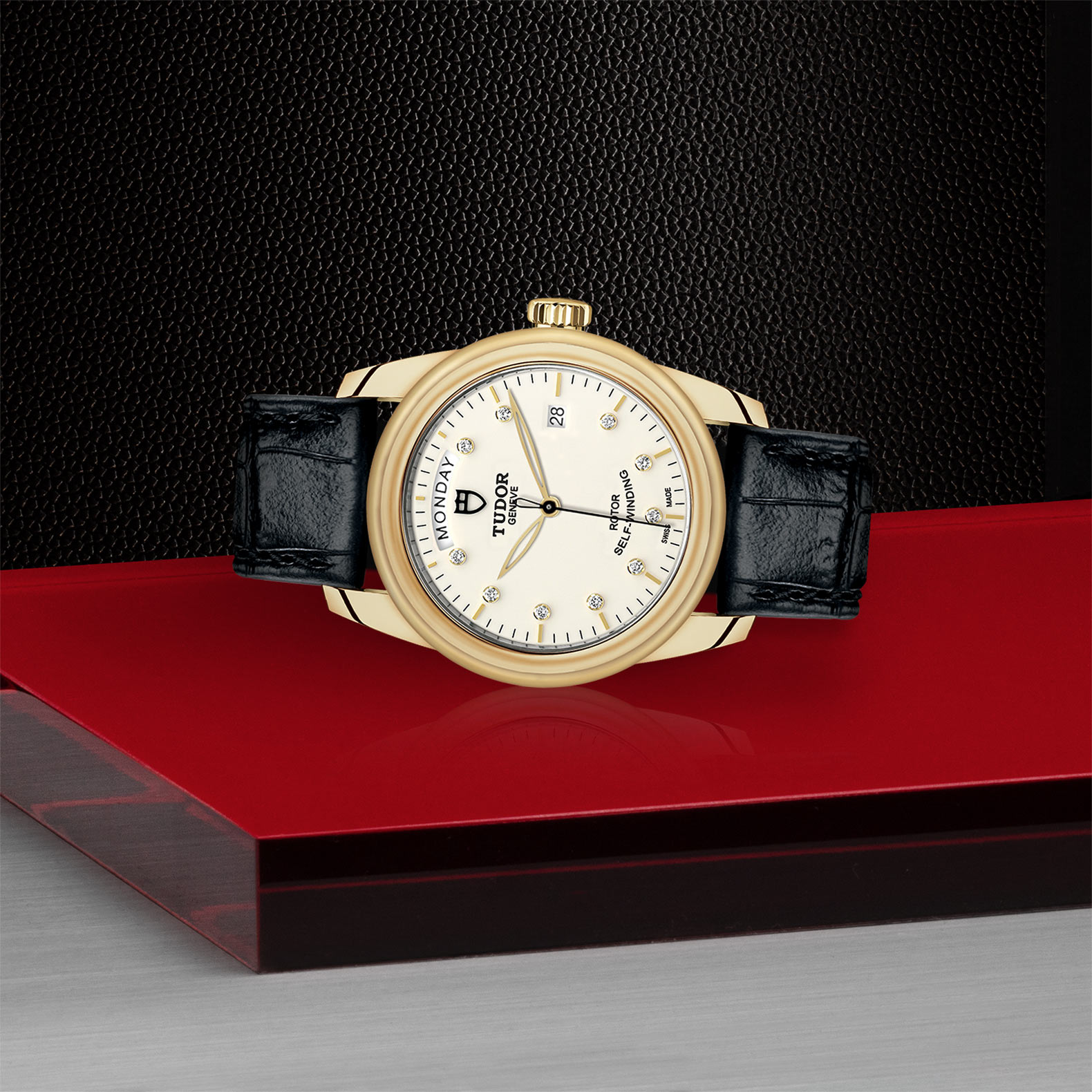 Tudor Glamour Date+Day M56008-0023