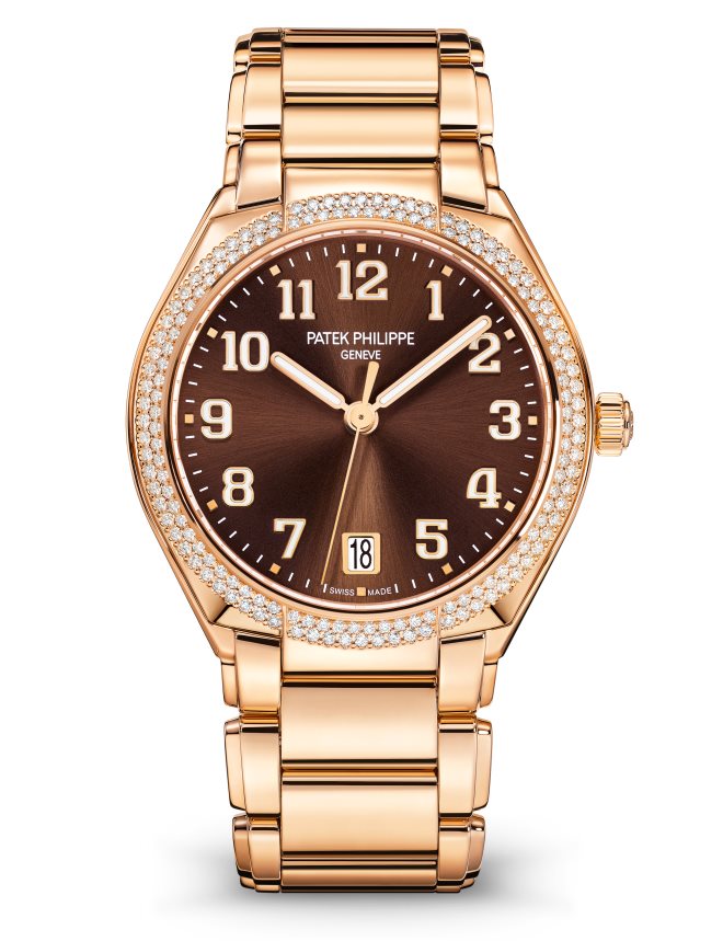 Twenty~4 Automatic Rose Gold & Brown Dial 7300/1200R-001