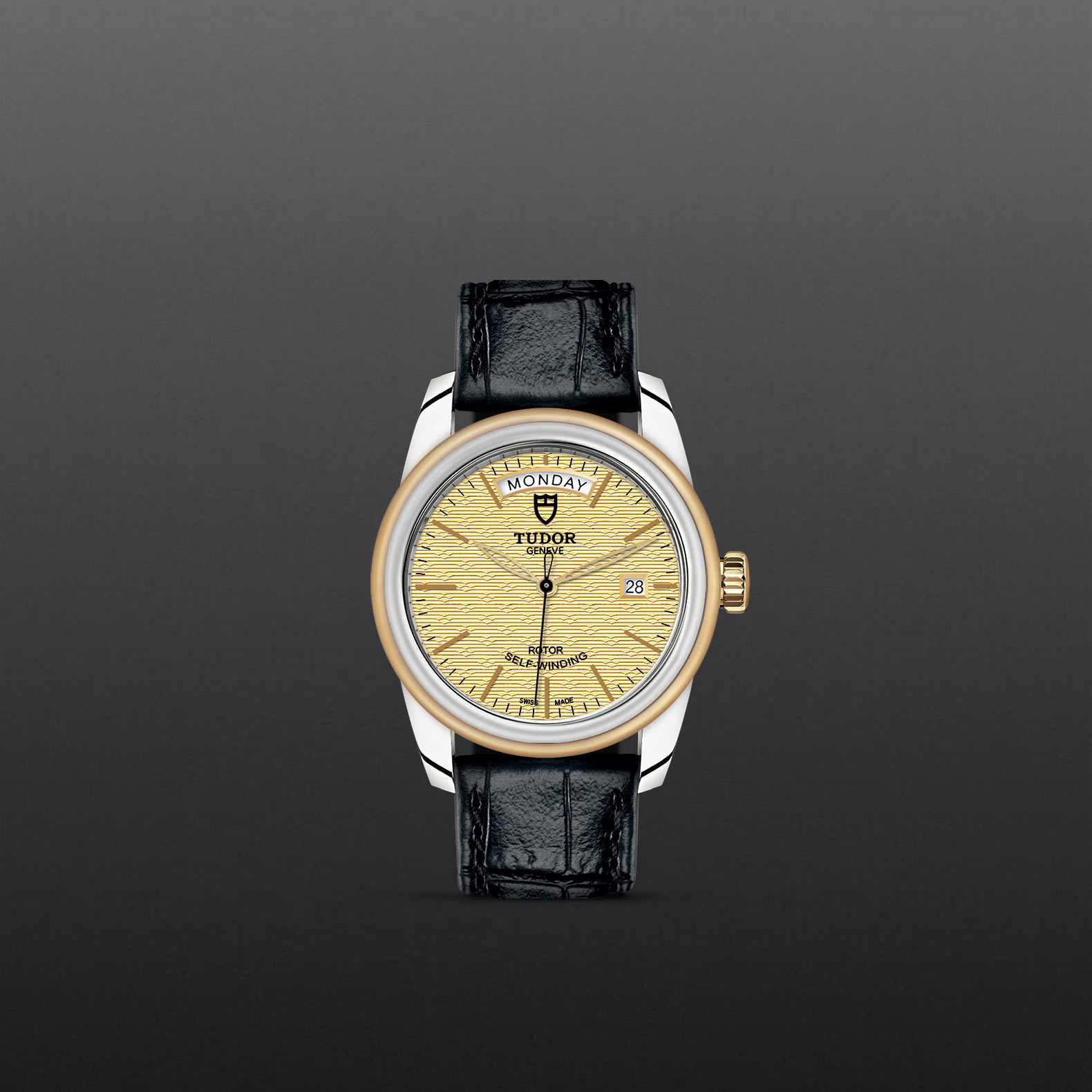 Tudor Glamour Date+Day M56003-0010