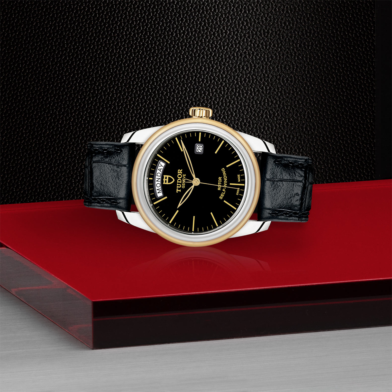 Tudor Glamour Date+Day M56003-0040