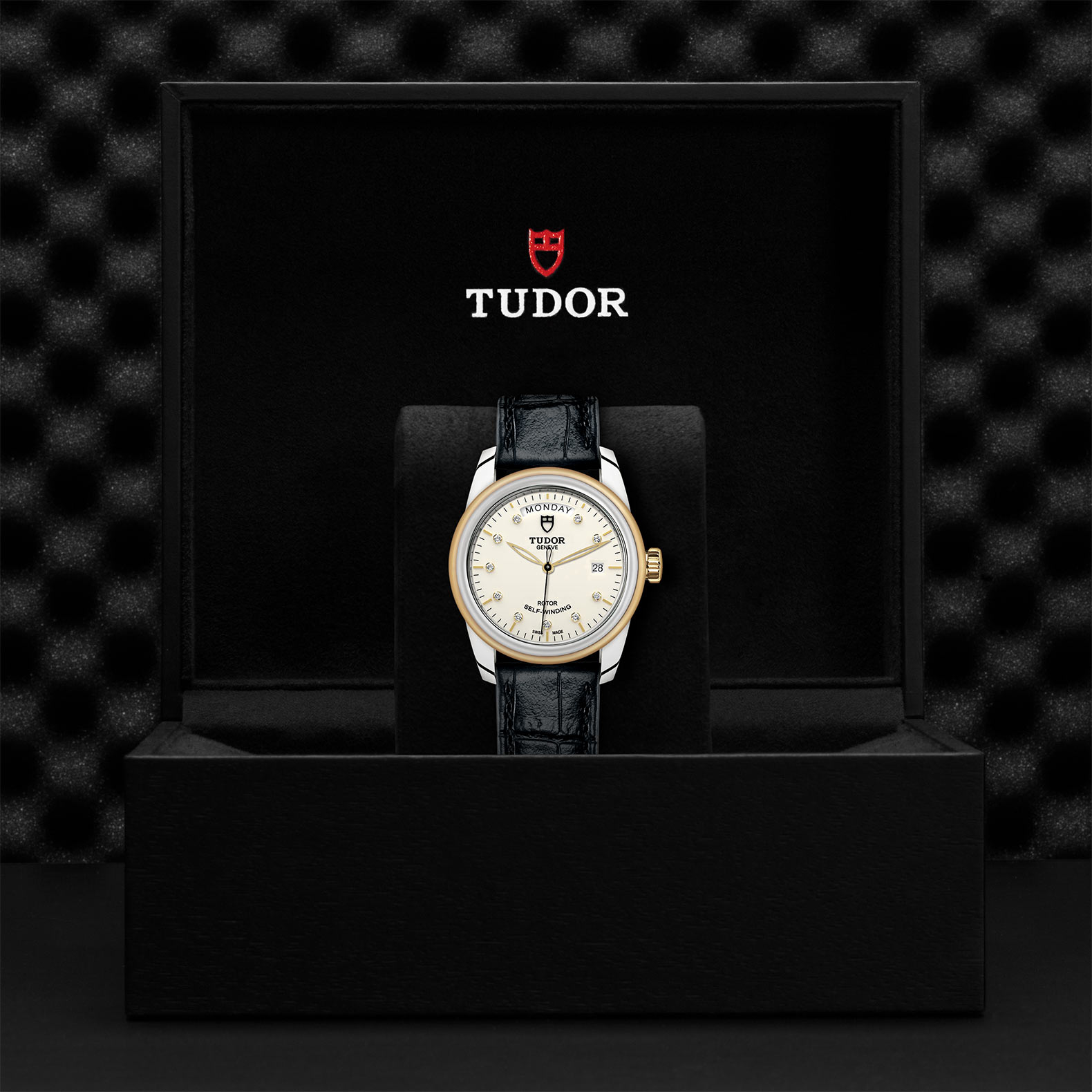 Tudor Glamour Date+Day M56003-0115