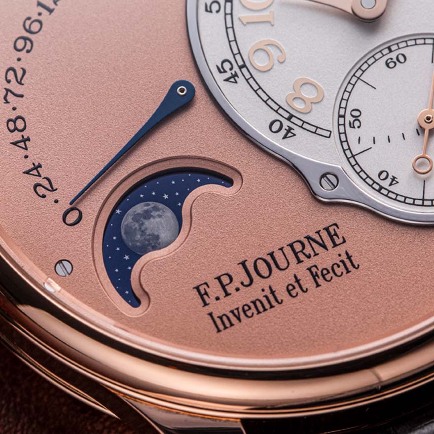Lune 40/42mm Red Gold Pink Dial gallery 3