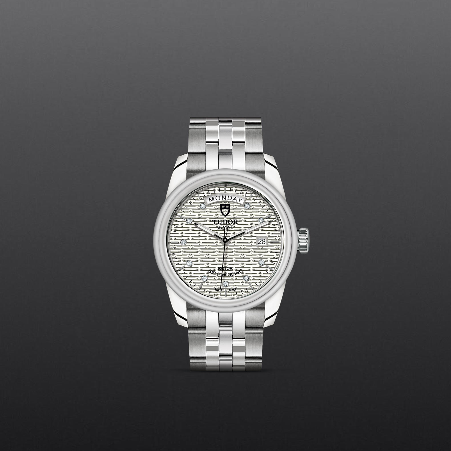 Tudor Glamour Date+Day M56000-0004