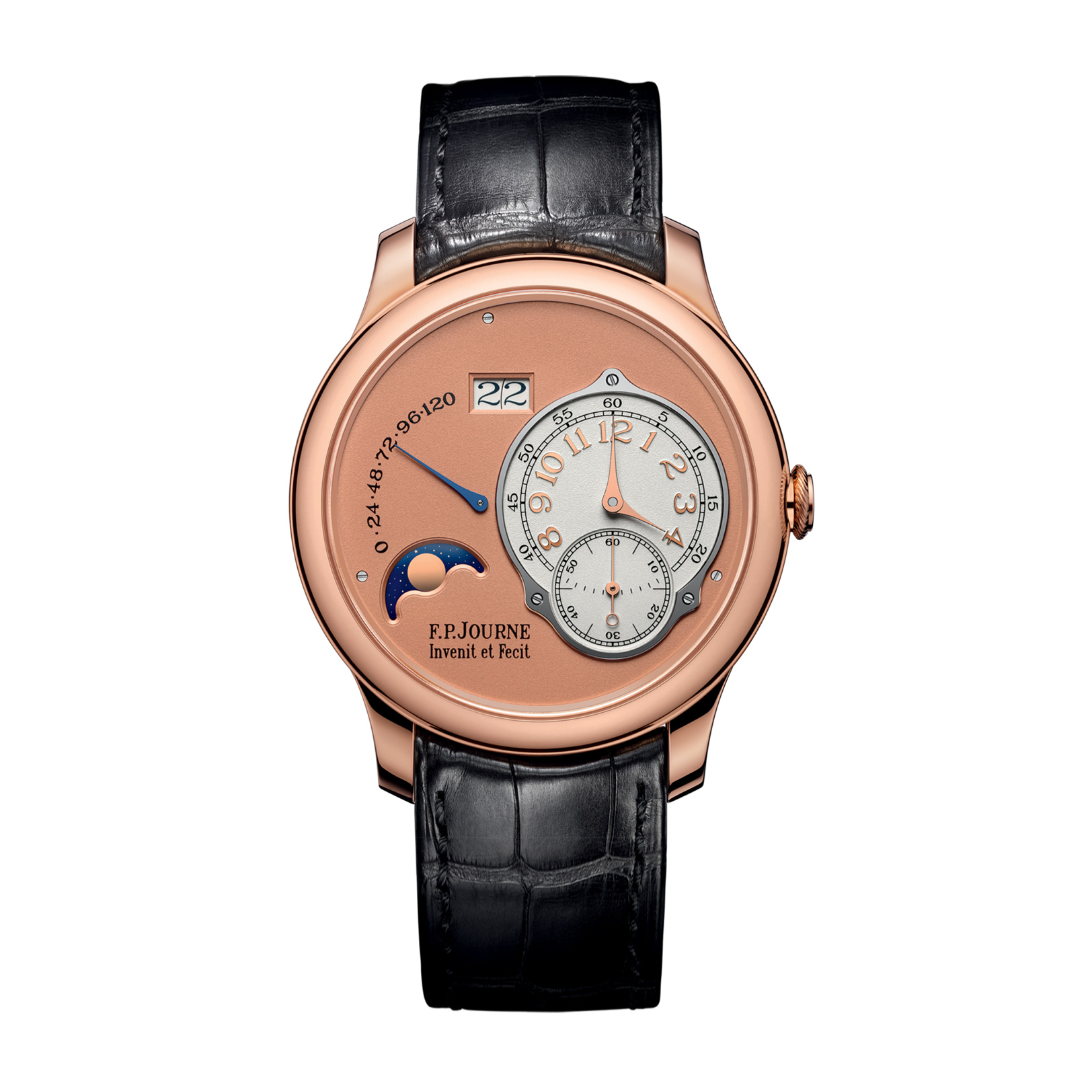 Lune 40/42mm Red Gold Pink Dial gallery 0