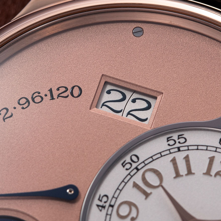Lune 40/42mm Red Gold Pink Dial gallery 7