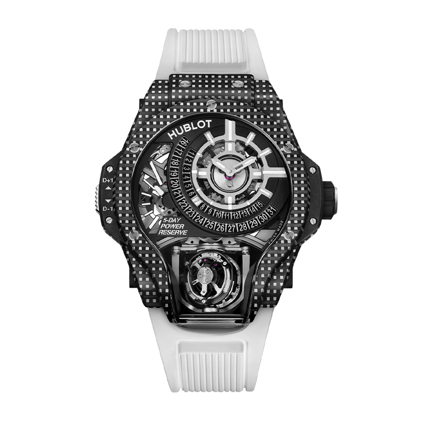 MP-09 Tourbillon Bi-Axis 5-Day Power Reserve White 3D Carbon 49mm gallery 0