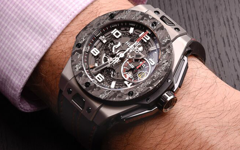 Hublot Big Bang Ferrari 401.NJ.0123.VR Automatic Titanium case Men's watch/Unisex 