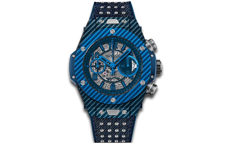 Hublot Big Bang Unico 411.YL.5190.NR.ITI15 Carbon case Rubber bracelet Men's watch/Unisex 