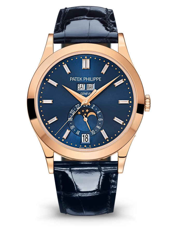 Complications Rose Gold Diamond & Blue Dial 5396R-015