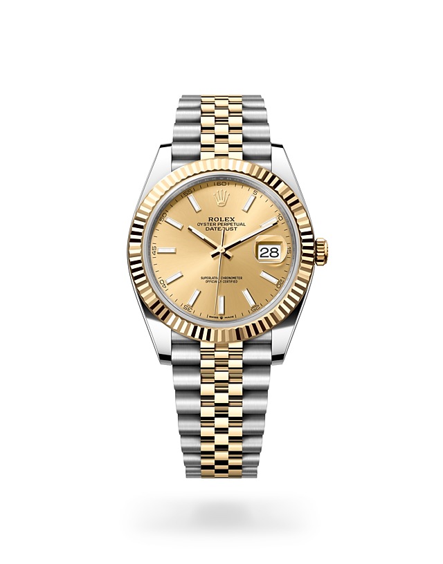 Rolex Datejust in Oystersteel, Oystersteel and gold, m126284rbr