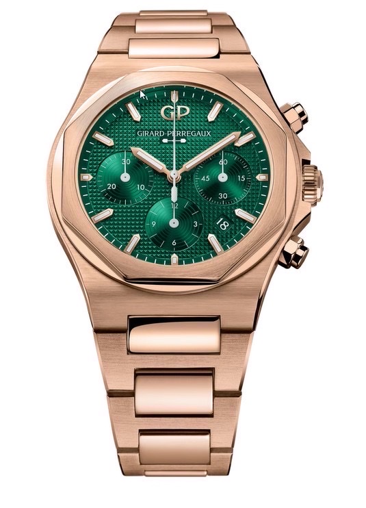 Girard-Perregaux Laureato Rose Gold Green dial