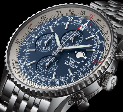 The Breitling Navitimer 1461 Chronograph will only need one adjustment every 1,461 days, which means once every four years.