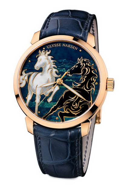 Ulysse Nardin Rides into 2014 with the Classico Horse