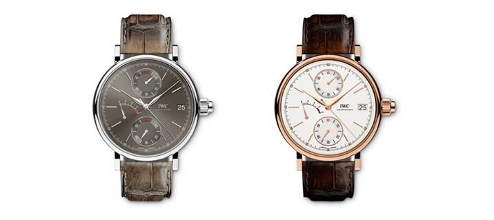 IWC SCHAFFHAUSEN PORTOFINO COLLECTION –  NOW FEATURES A SOPHISTICATED CHRONOGRAPH