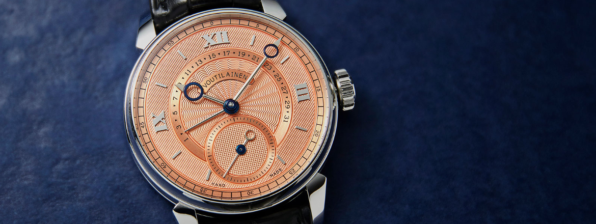 Up Close with the Voutilainen 217QRS Retrograde Date ‘The Hour Glass’