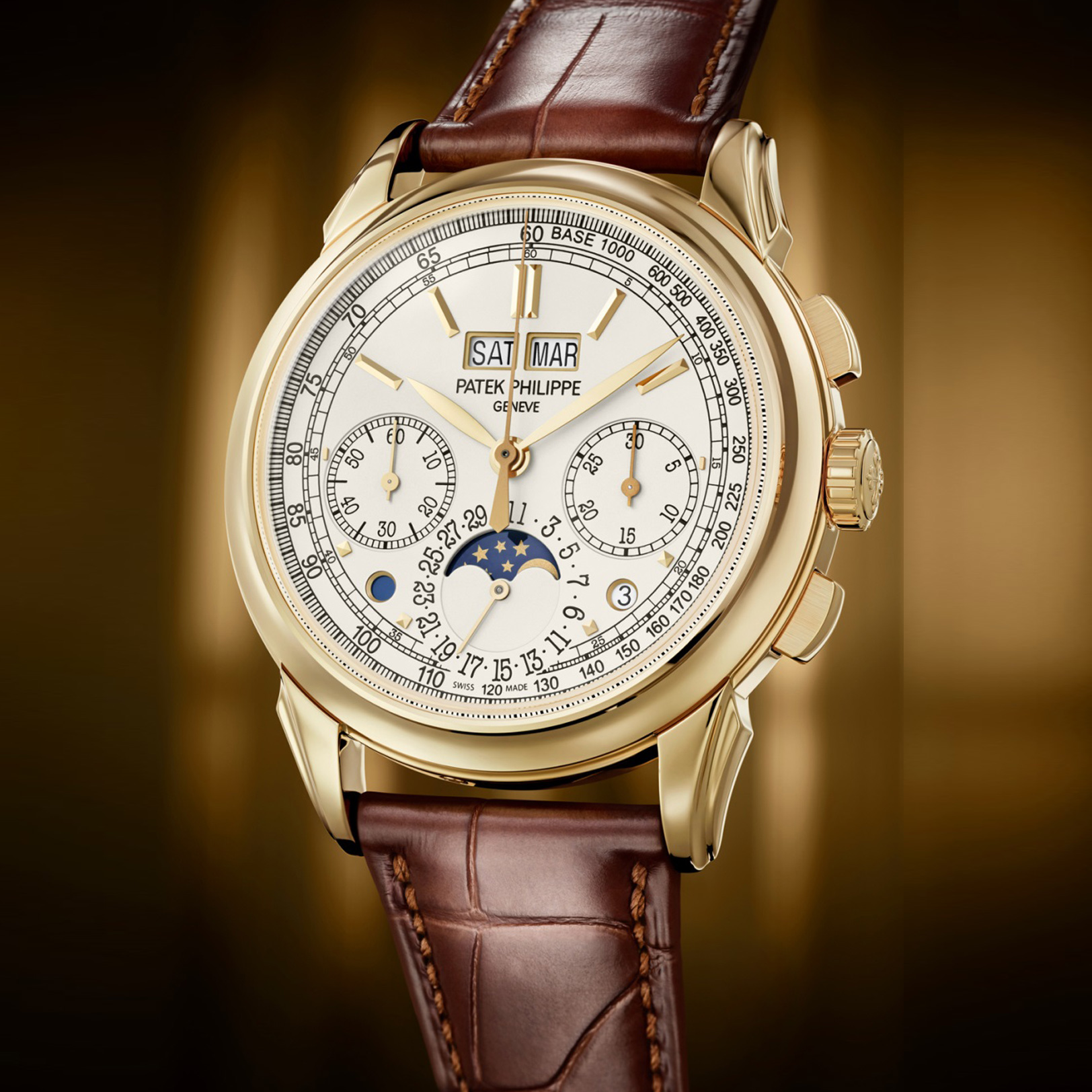 Grand Complications Perpetual Calendar Chronograph Yellow Gold gallery 7