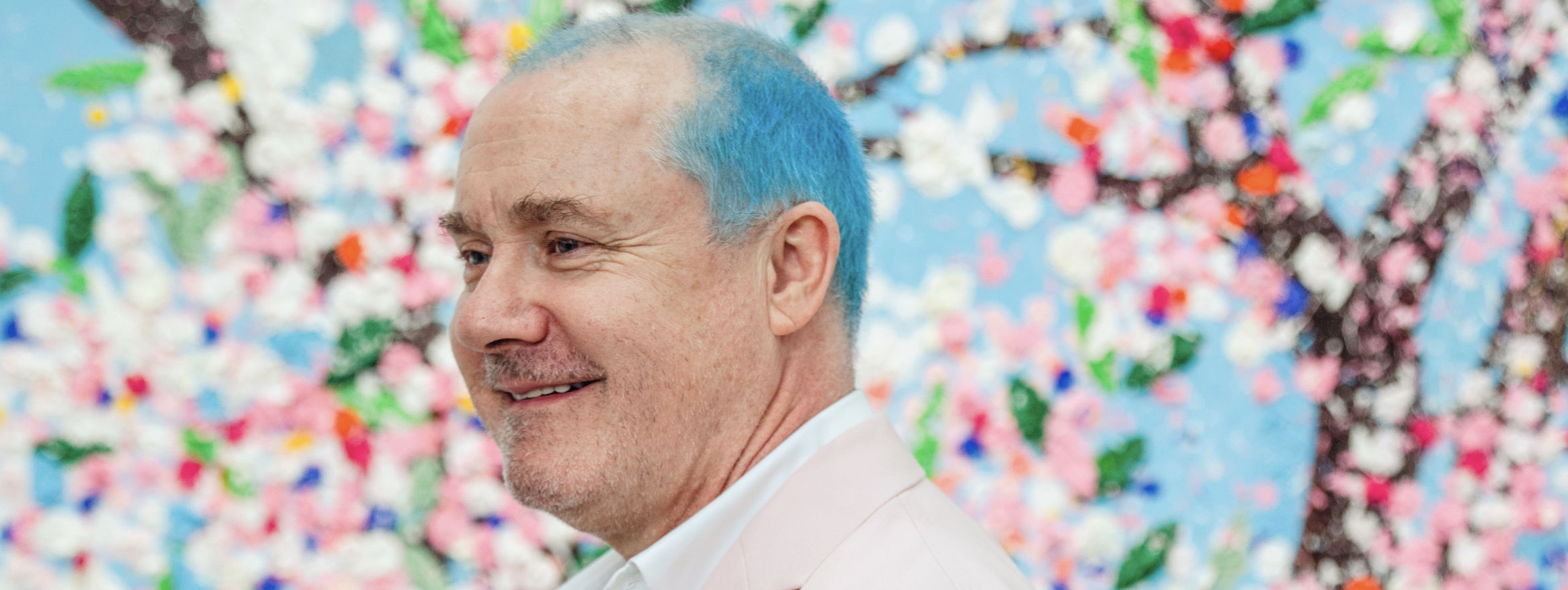 Damien Hirst Cherry Blossoms Series at Cartier Foundation for Contemporary Art