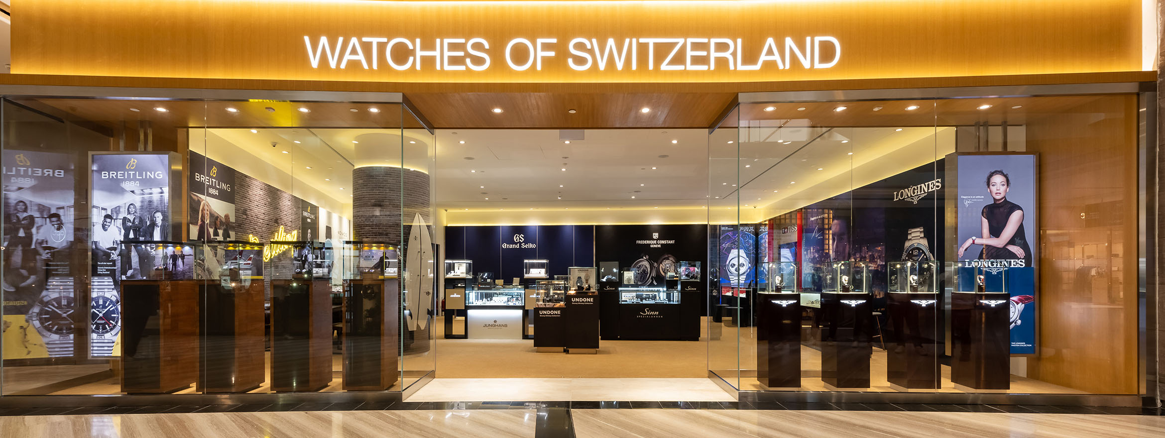 Watches of Switzerland Opens at Jewel Changi