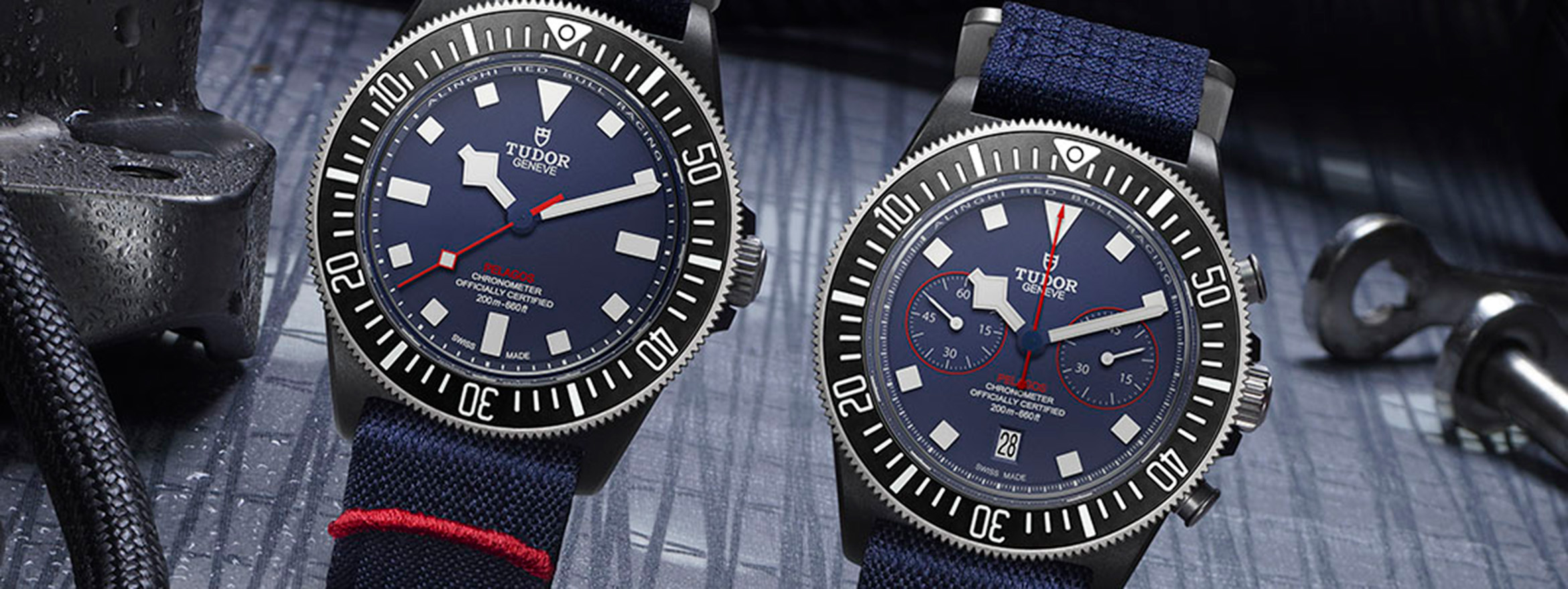 Two New TUDOR Pelagos FXD Watches to Celebrate its Partnership with Alinghi Red Bull Racing