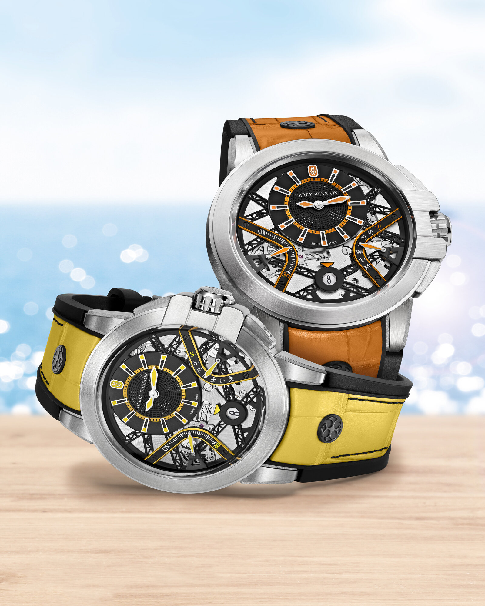 The Ocean Collection presents two new models in Zalium Yellow and Orange 