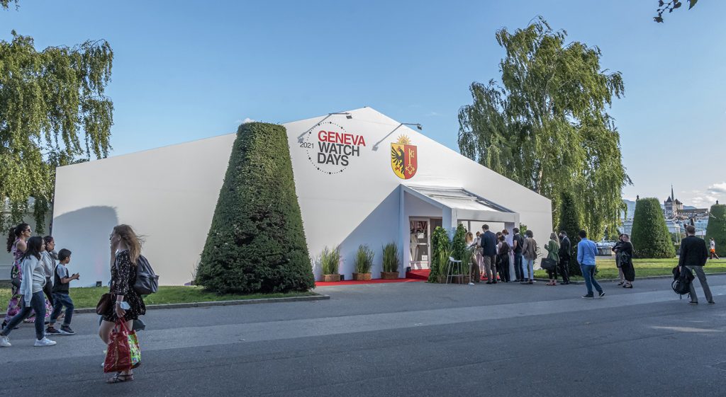 Main Pavilion of Geneva Watch Days 2021