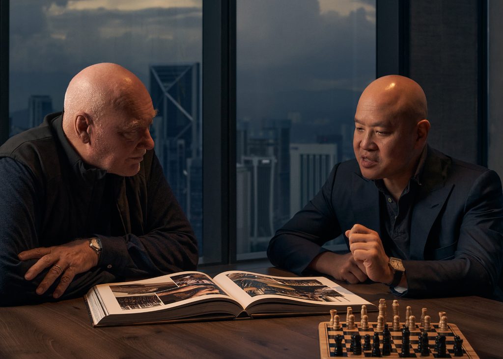 Jean-Claude Biver and Michael Tay