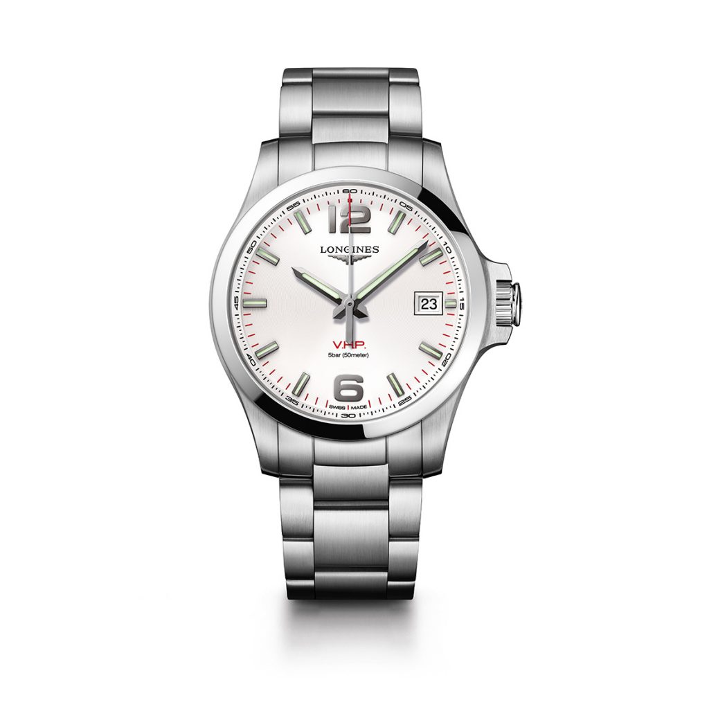 Longines Conquest V.H.P. 41mm Silver Dial