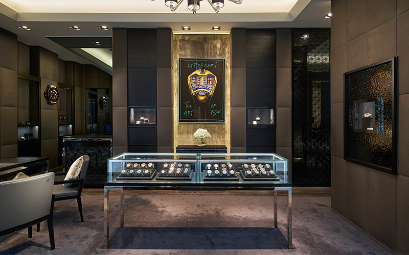 Hublot first stand alone boutique in Singapore new look