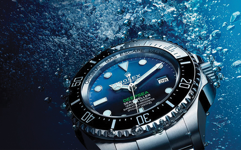 Rolex Oyster Perpetual Date_Sea Dweller Deepsea_116660_Automatic_Steel case_Steel bracelet_Men's watch/unisex_3135 caliber_Ceramic bezel_Sapphire glass_blue dial_No numerals