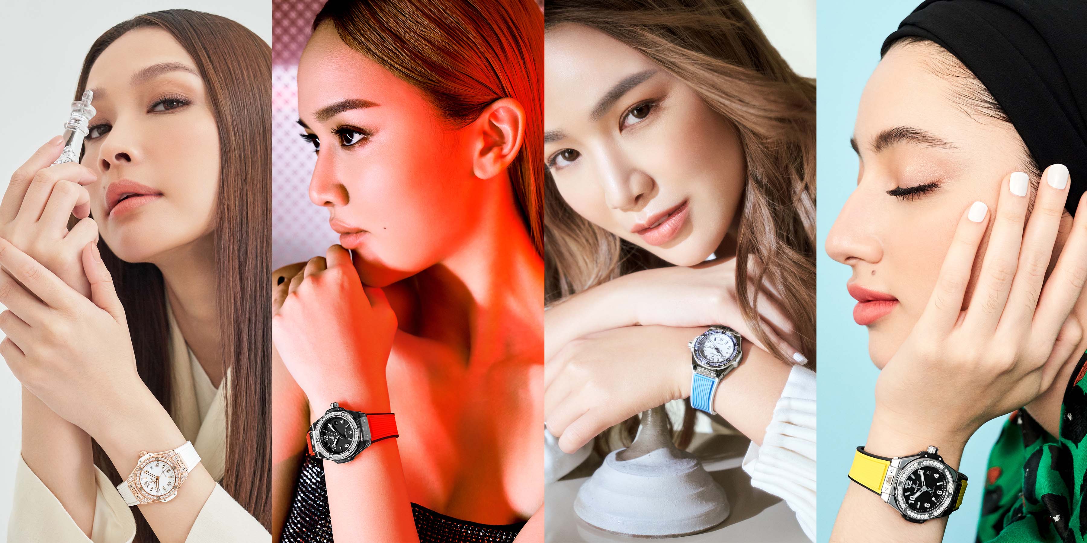 Hublot collaborates with four Malaysian personalities to showcase the versatile Big Bang One Click 33mm