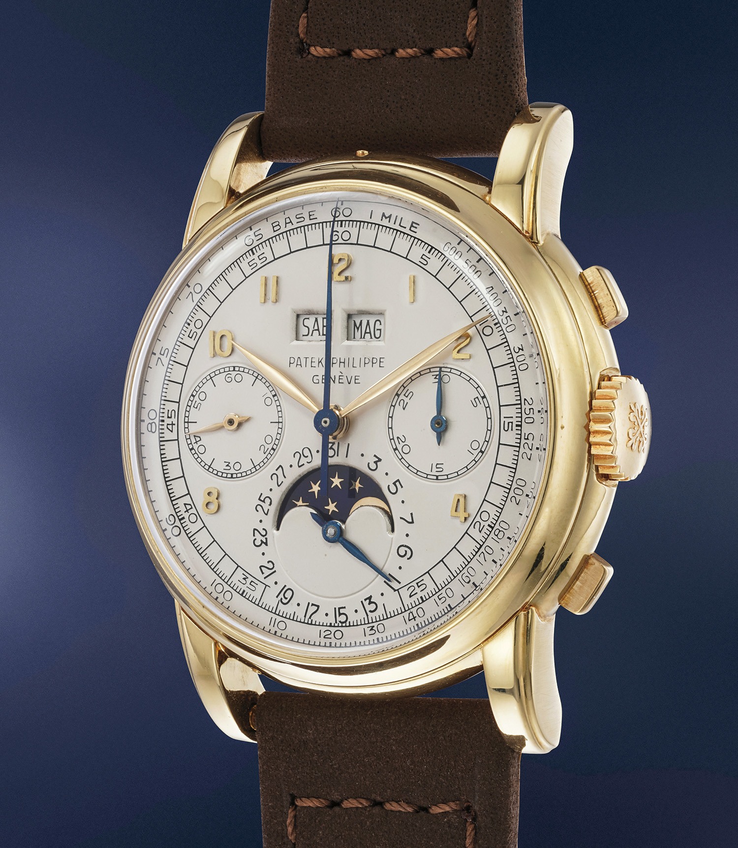 Patek Philippe Ref. 2499 Perpetual Calendar Chronograph Wristwatch