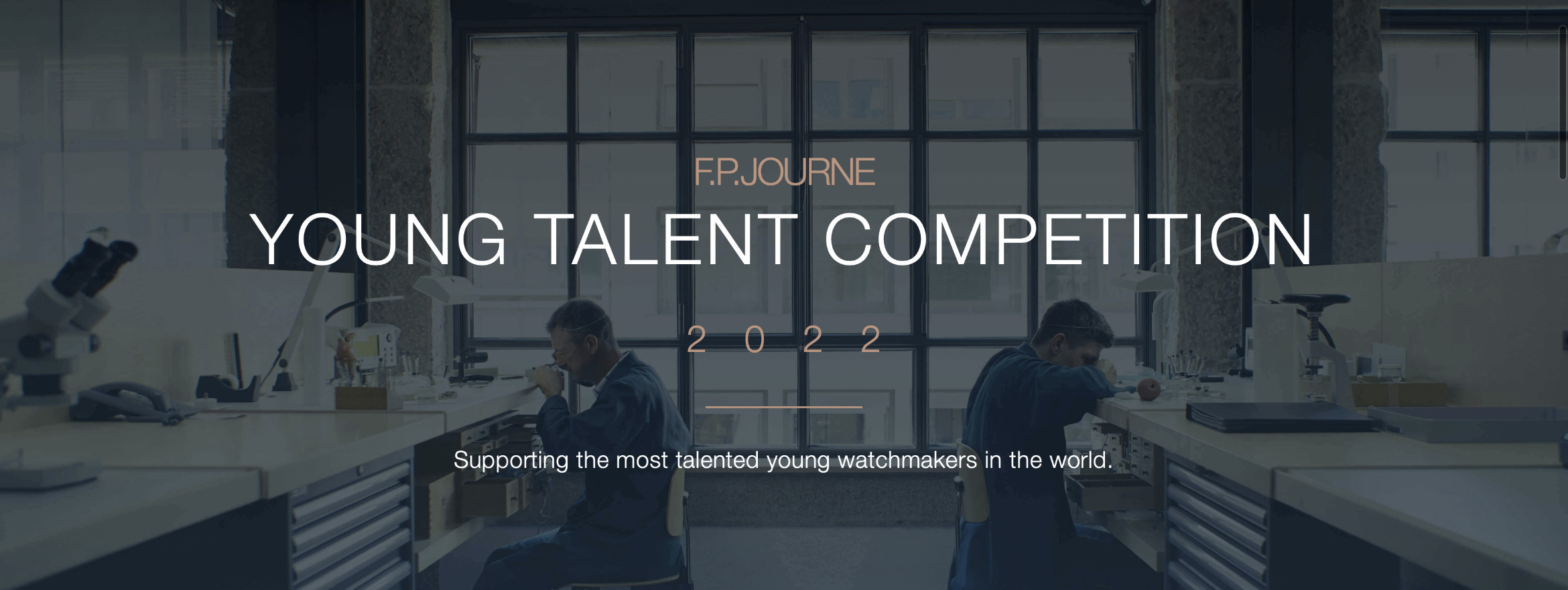 Open for Submissions – 2022 F.P. Journe Young Talent Competition