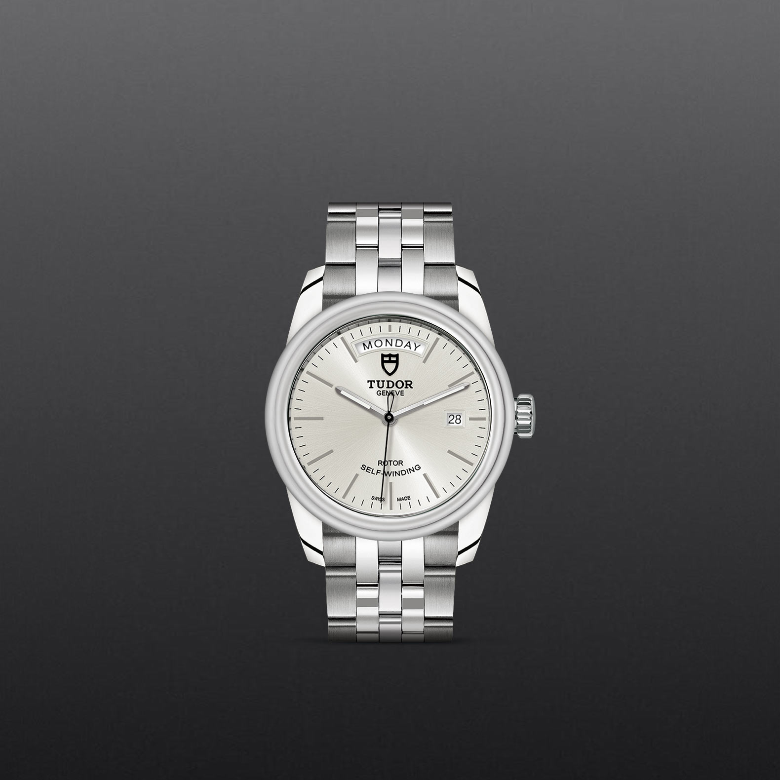 Tudor Glamour Date+Day M56000-0005
