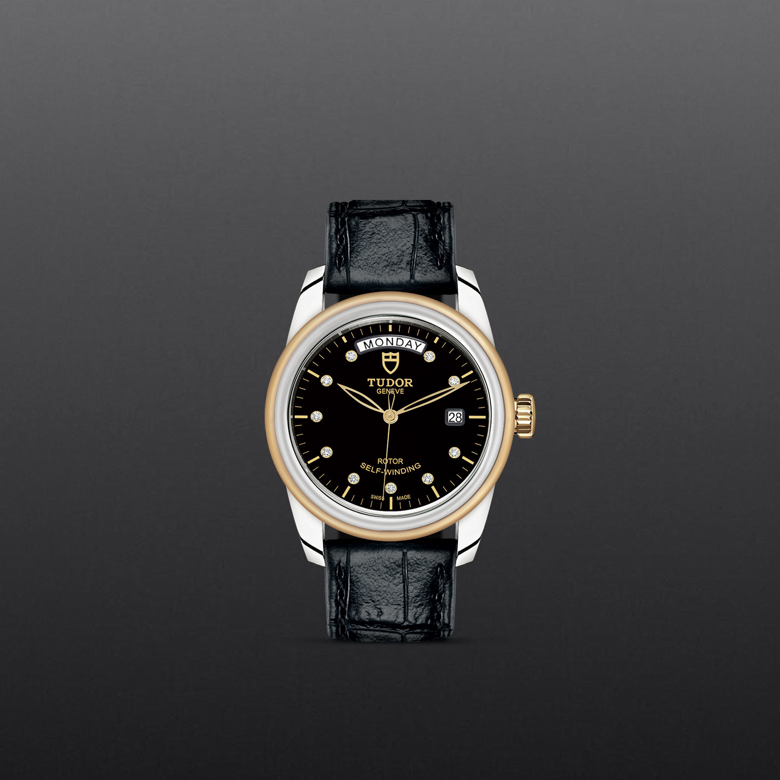 Tudor Glamour Date+Day M56003-0045