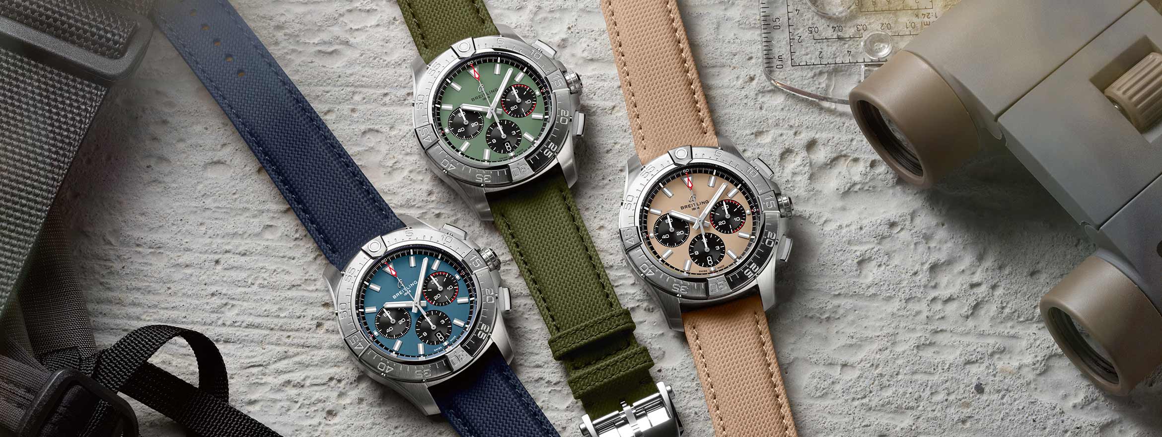 Breitling’s newly redesigned Avenger collection has landed