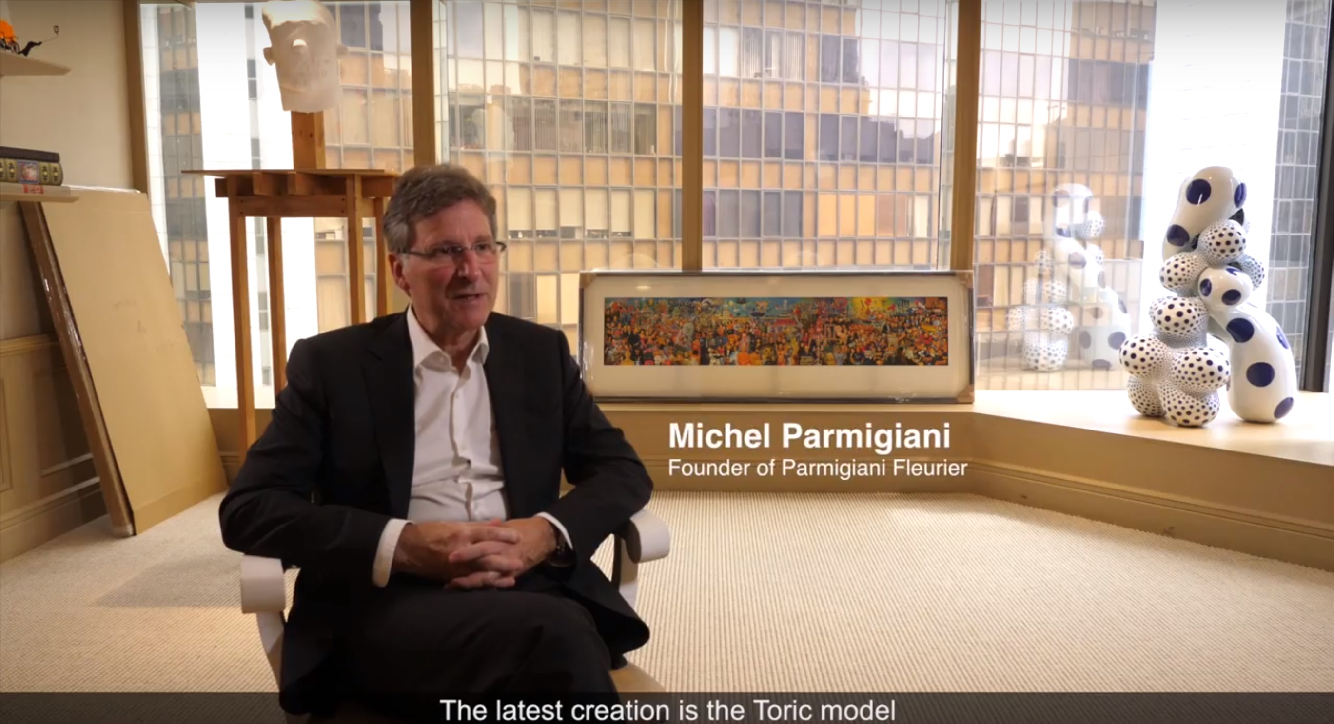Interview with Michel Parmigiani on his Inspirations behind the new Toric Collection
