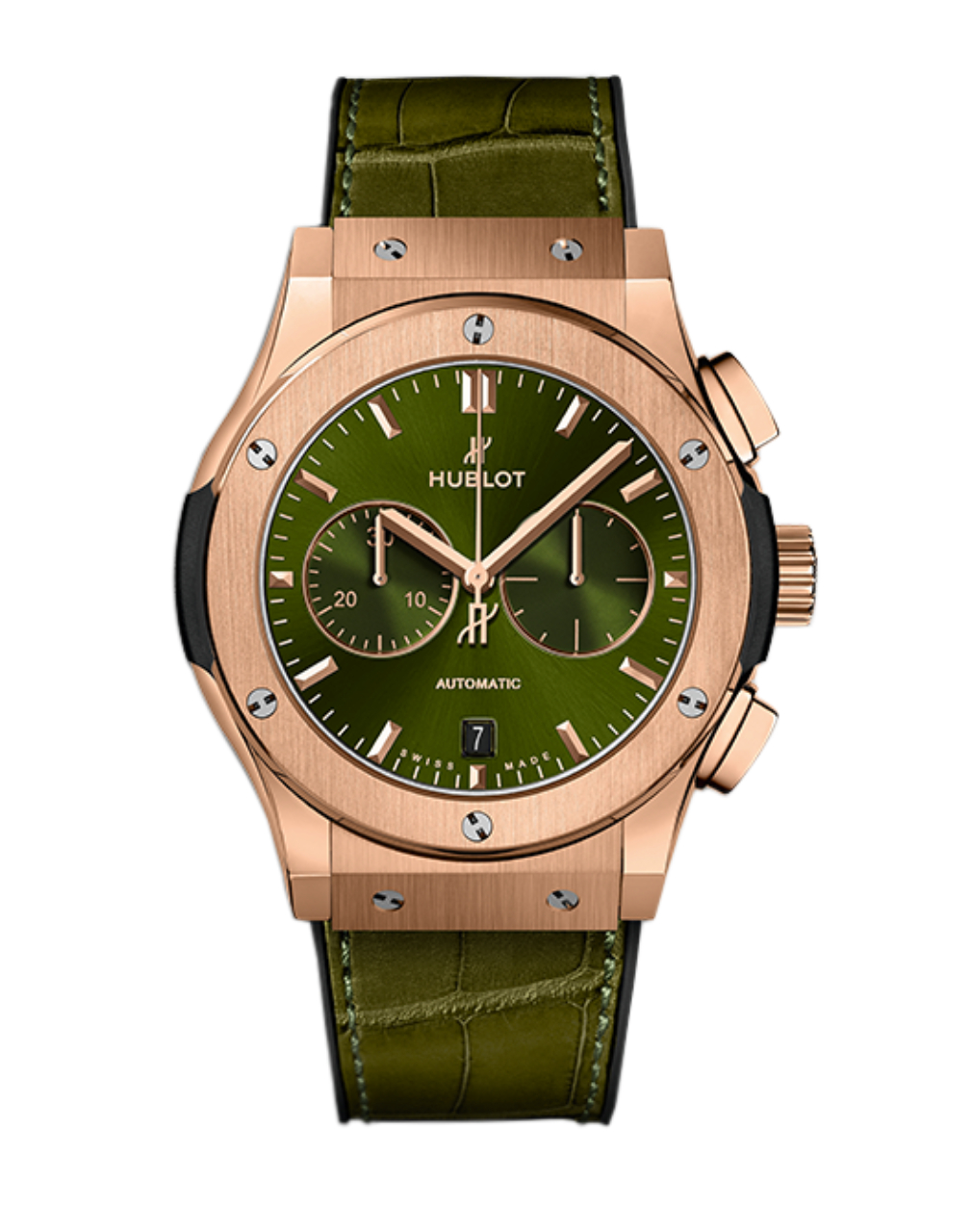 Classic Fusion Chronograph King Gold Green 42mm 541.OX.8980.LR