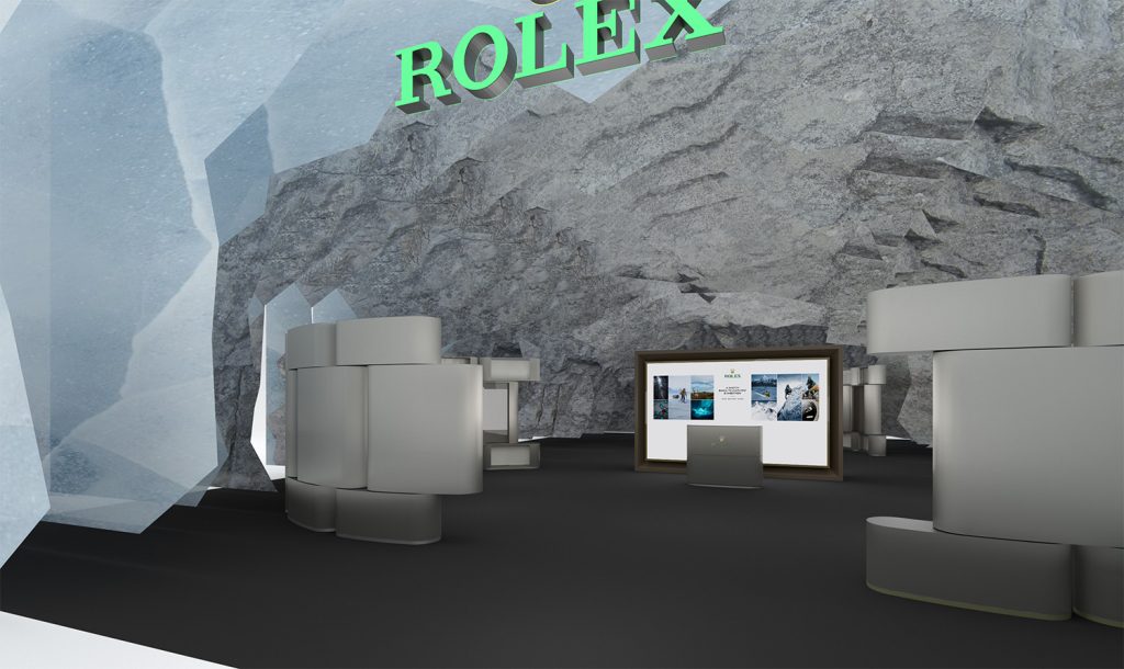 Rolex 'A Watch Born To Explore' Bracelet Exhibition Rendering