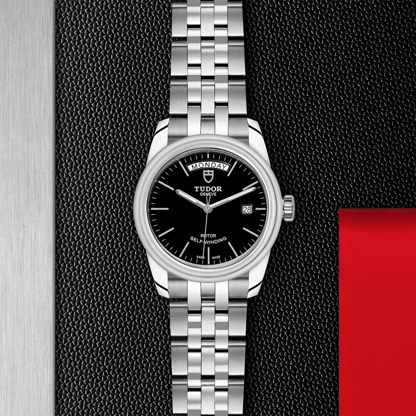 Tudor Glamour Date+Day M56000-0007