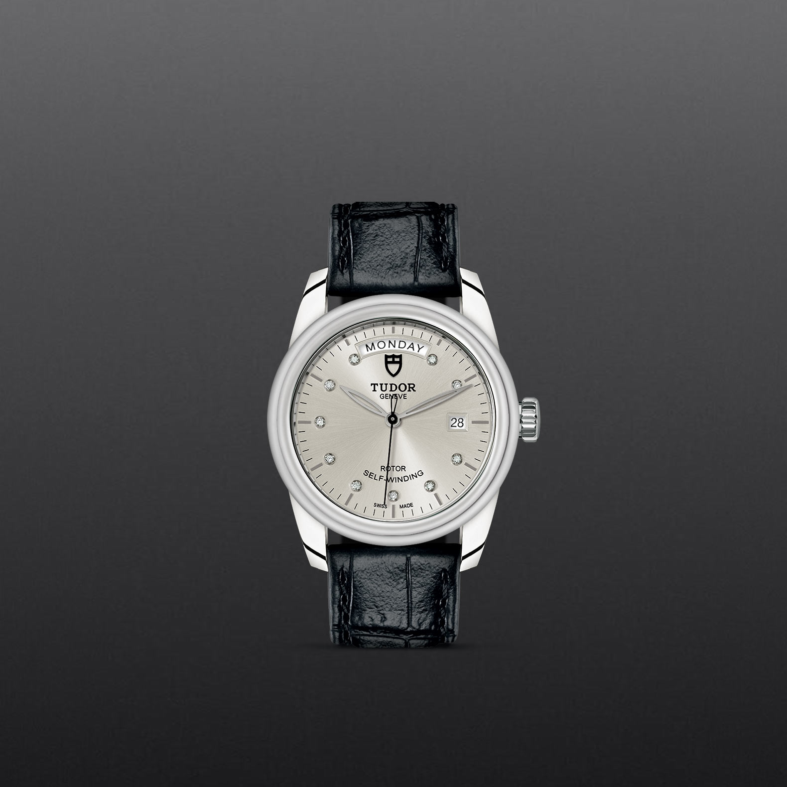 Tudor Glamour Date+Day M56000-0028