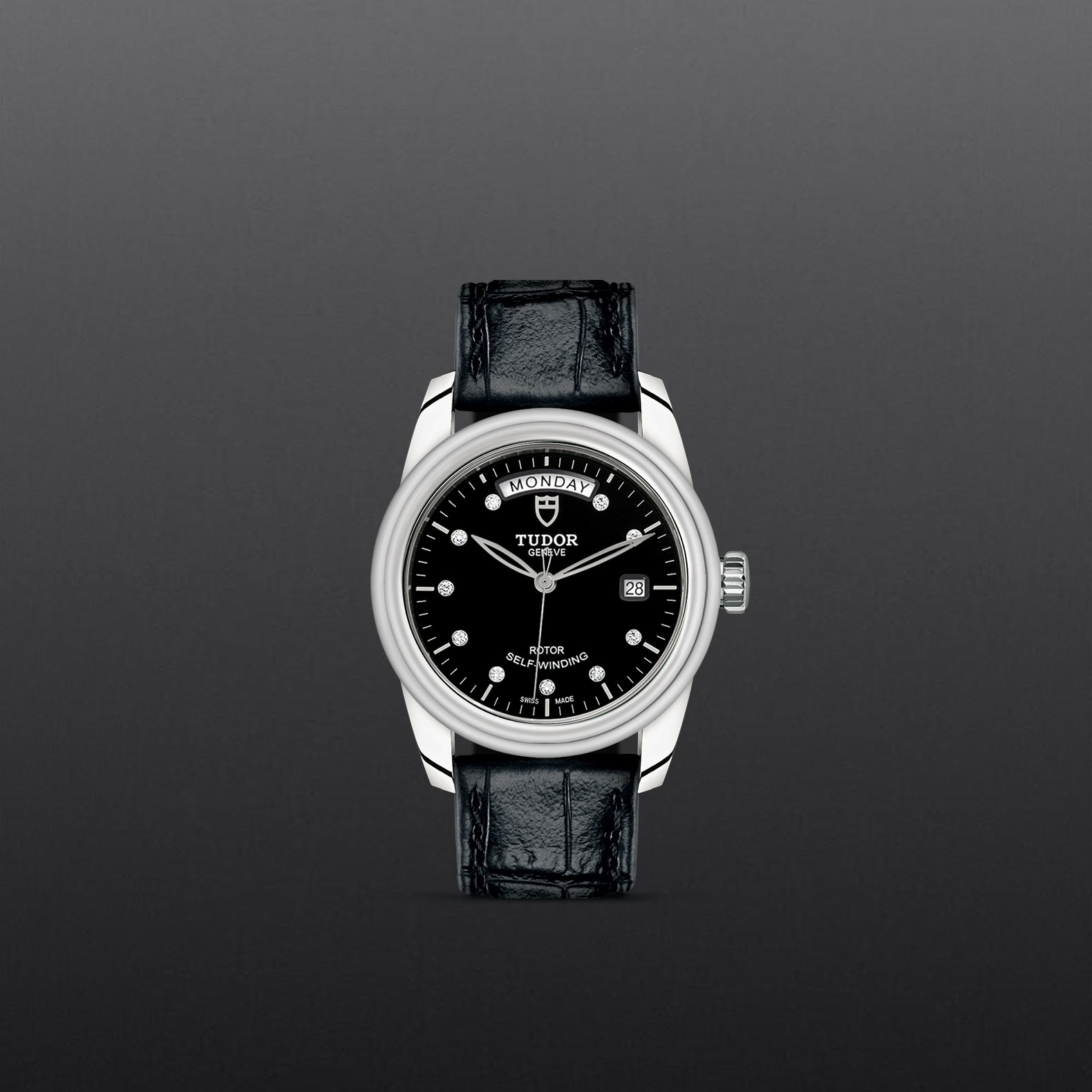 Tudor Glamour Date+Day M56000-0049
