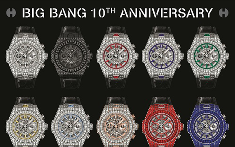 Hublot Big Bang Unico 10 years Haute Joaillerie Baselworld 2015 