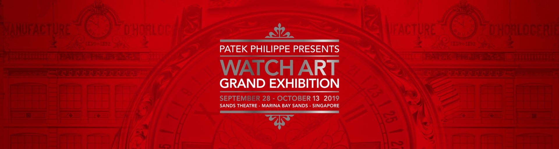 นิทรรศการ Watch Art Grand Exhibition Singapore 2019