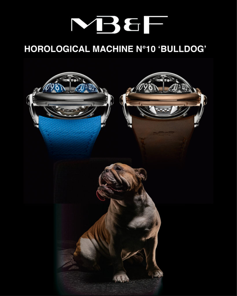 นาฬิกา MB&F HM10 Bulldog ที่ได้แรงบันดาลใจการออกแบบตัวเรือนมาจากรูปร่างของสุนัขบูลด็อก
