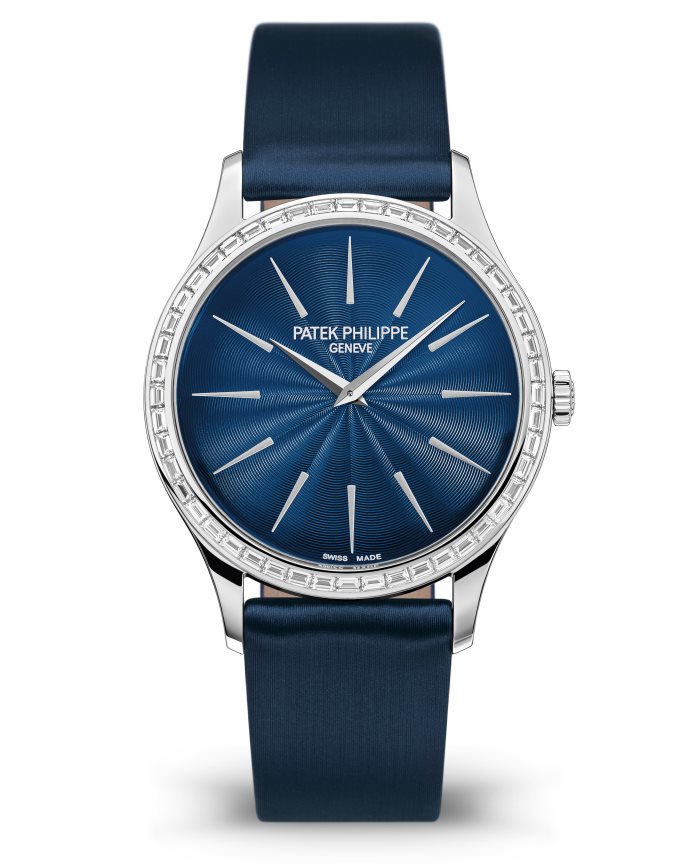 นาฬิกาปาเต็ก ฟิลิปป์ Calatrava Diamond Night Blue Ladies' 4897/300G-001