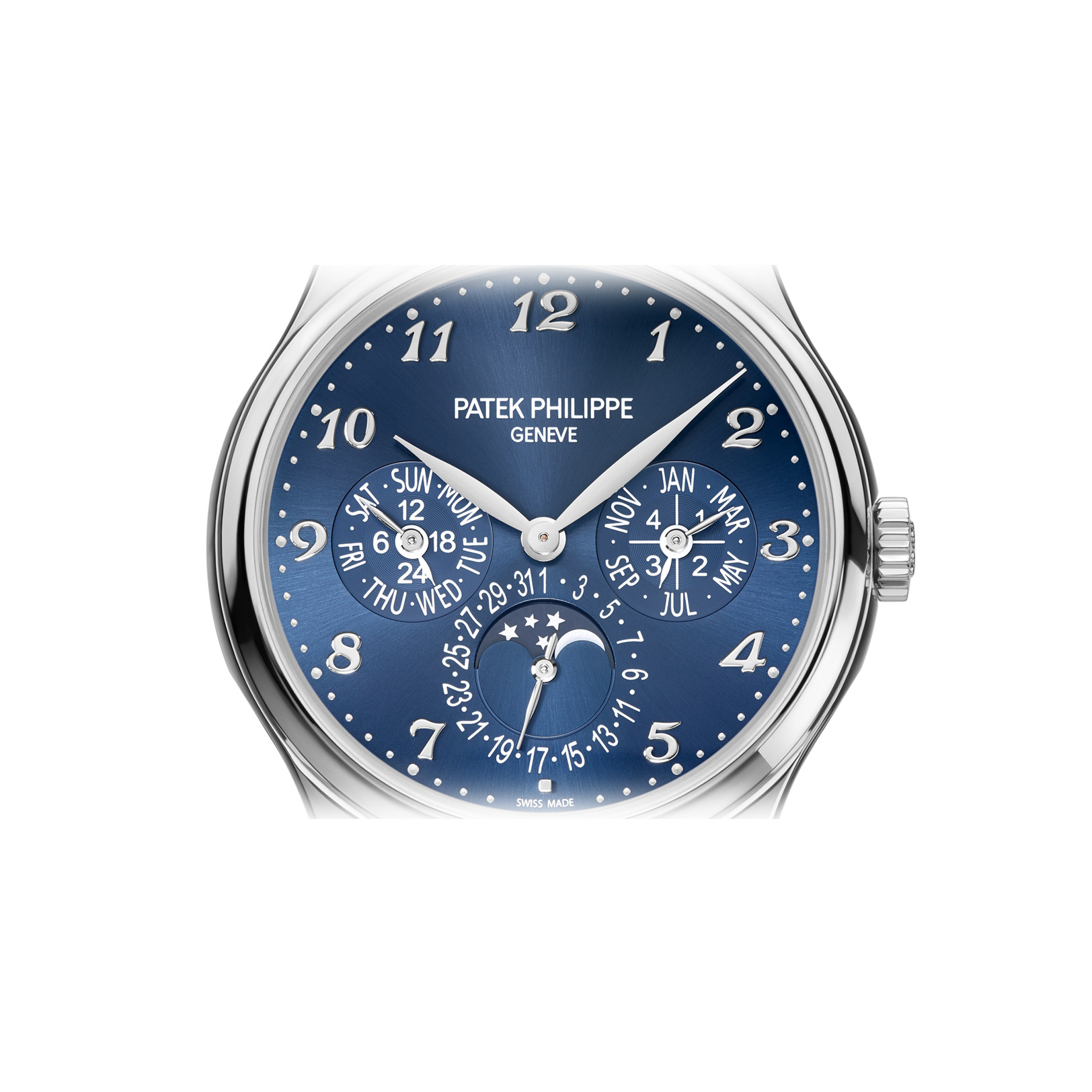 นาฬิกาปาเต็ก ฟิลิปป์ Grand Complications Blue Dial Perpetual Calendar gallery 6