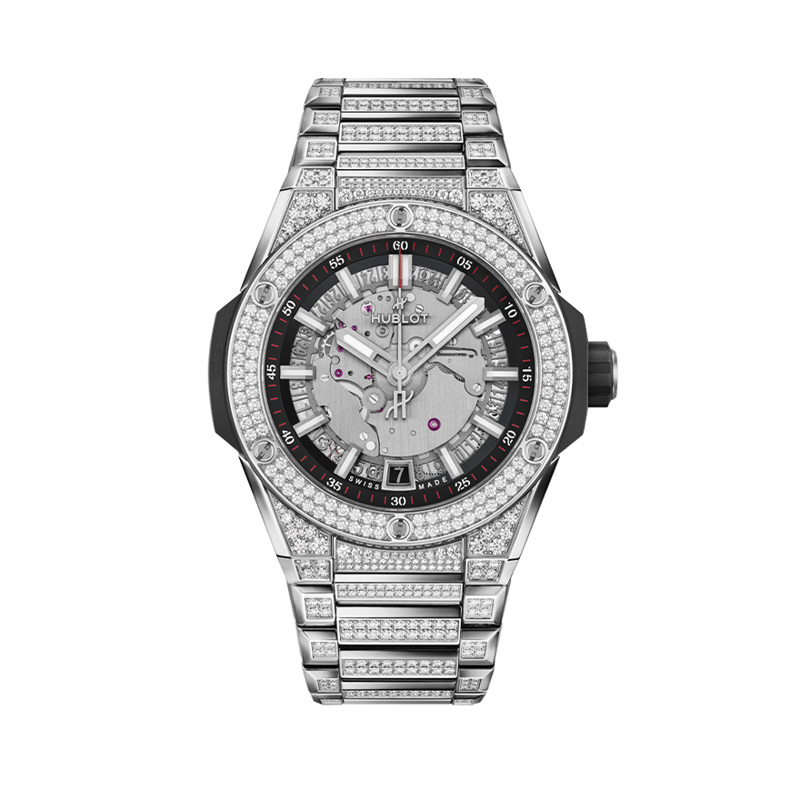 Big Bang Integrated Time Only Titanium Jewellery 40mm gallery 0