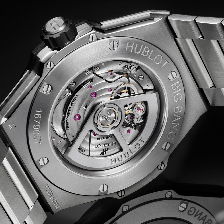 Big Bang Integrated Time Only Titanium Jewellery 40mm gallery 2