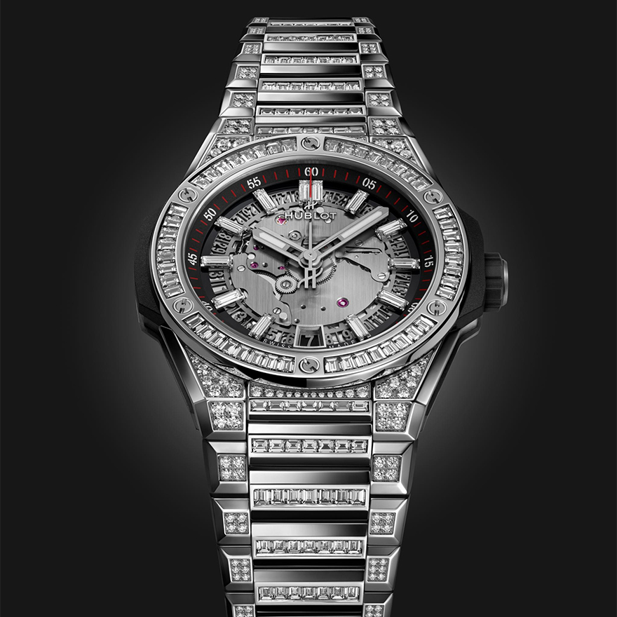 Big Bang Integrated Time Only Titanium Jewellery 40mm gallery 3